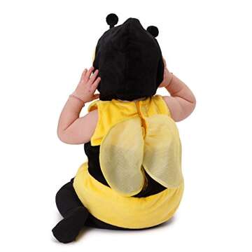 Dress Up America Bee Costume - Adorable Baby Bumblebee Outfit for Halloween