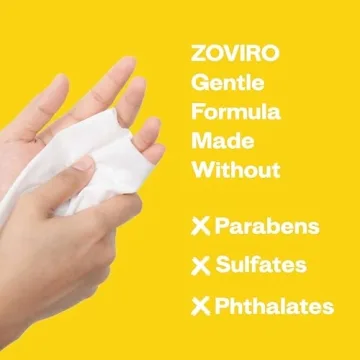 Zoviro Hand Sanitizing Wipes with Essential Oils