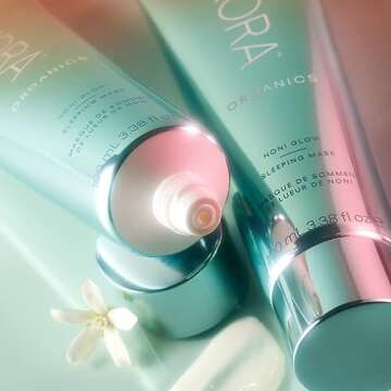 KORA Organics Noni Glow Sleeping Mask, Hydrate & Plump, Certified Organic, Cruelty-Free, 1.01 fl oz