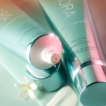 KORA Organics Noni Glow Sleeping Mask, Hydrate & Plump, Certified Organic, Cruelty-Free, 1.01 fl oz