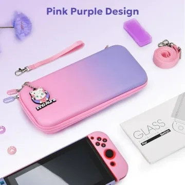 innoAura Switch Case Bundle - Stylish 17 in 1 Accessories Kit