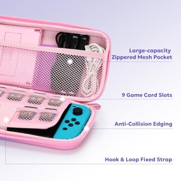 innoAura Switch Case Bundle - Stylish 17 in 1 Accessories Kit