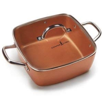 Copper Chef 13-Piece Nonstick Cookware Set for All Cooks