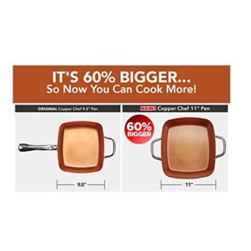 Copper Chef 13-Piece Nonstick Cookware Set for All Cooks