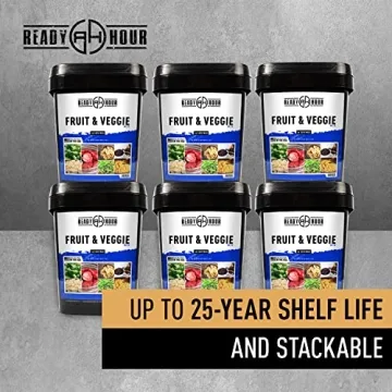 Ready Hour Freeze Dried Fruits & Veggies - 30-Year Supply