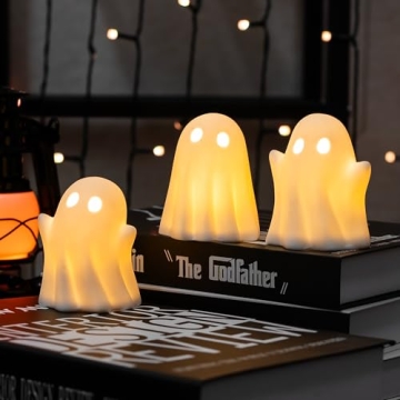 Cute Ghost Light Up Halloween Decor for Spooky Holidays