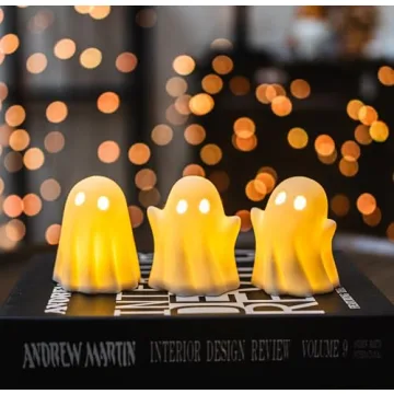 Cute Ghost Light Up Halloween Decor for Spooky Holidays