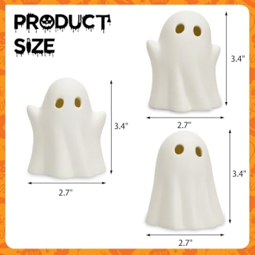 Cute Ghost Light Up Halloween Decor for Spooky Holidays