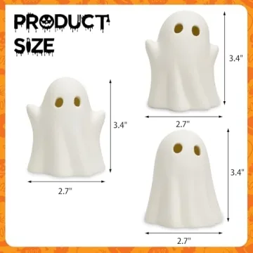 Cute Ghost Light Up Halloween Decor for Spooky Holidays