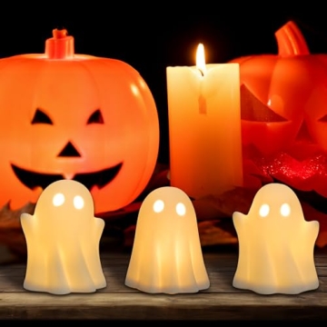 Cute Ghost Light Up Halloween Decor for Spooky Holidays
