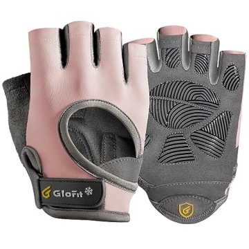 Glofit Workout Gloves for Women Men, Lightweight Weight Lifting Glove Breathable Fingerless Gym Glov...