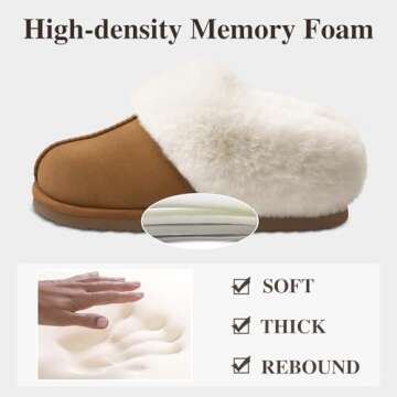 Litfun Fuzzy House Slippers for Women – Cozy Comfort