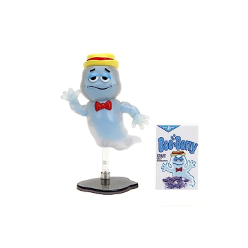 General Mills 6" Boo Berry Glow in The Dark Action Figure for Kids and Adults