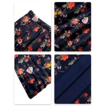 NASHALYLY Women's Chiffon Maxi Skirt - Elegant and Versatile