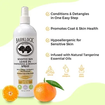BarkLogic Leave-in Conditioning Hair Detangler Spray 16oz