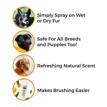 BarkLogic Leave-in Conditioning Hair Detangler Spray 16oz