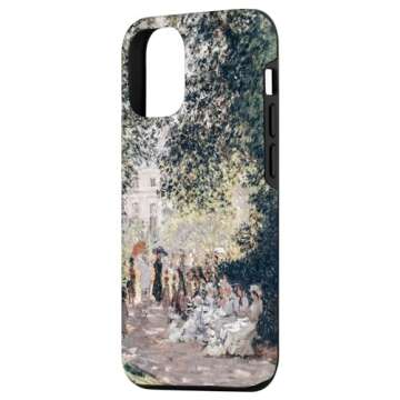 iPhone 12/12 Pro Monet's The Parc Monceau Modern Art Famous Painting Case