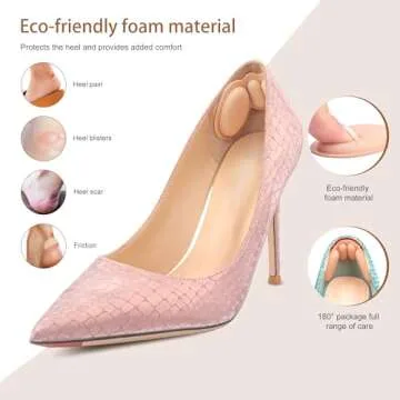 Riootlnm Heel Pads for Perfect Fit and Comfort