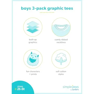 Shop Carter's Boys 3-Pack Long Sleeve Shirts 12M