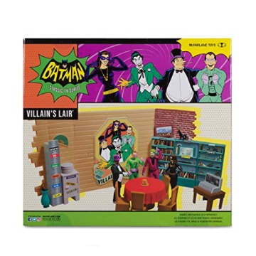 Batman '66 Villains Lair Diorama - Retro Collection