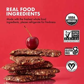 CORE Organic Protein Bars - Low Sugar, High Fiber Snack