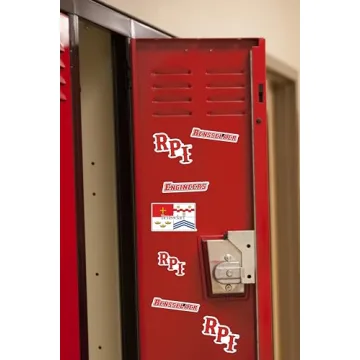 RPI Spirit Logos 50ct Vinyl Stickers for Fans and Crafters