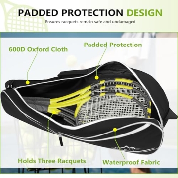 Himal Tennis Bag for Rackets with Padded Protection