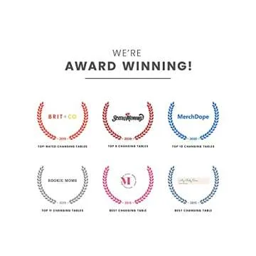 Delta Children Eclipse Changing Table with Changing Pad, White