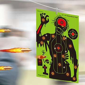 Faxyxy Zombie Joker Shooting Targets - Fun & Quality Targets