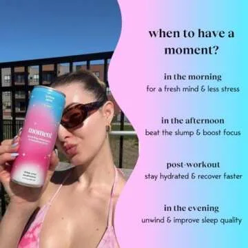 Moment Mocktails Adaptogen Drink | Alcohol-Free Refreshment