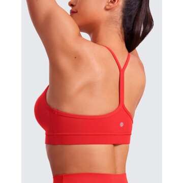 CRZ YOGA Butterluxe Sports Bra - Stylish Comfort for Workouts