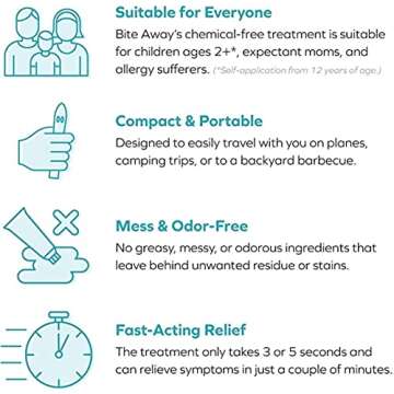 Bite Away Electronic Bug Bite Treatment Made in Germany