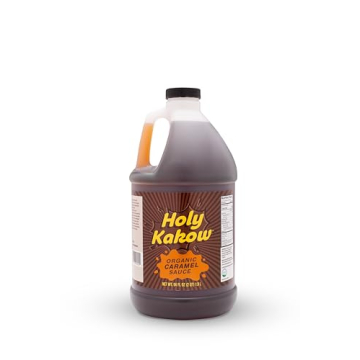 Holy Kakow Organic Caramel Sauce - Rich, Vegan, Gluten-Free & Allergen-Free Indulgence for Coffee an...