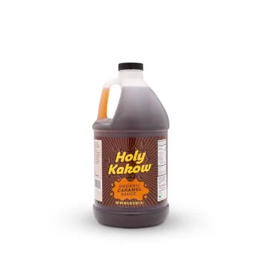 Holy Kakow Organic Caramel Sauce - Rich, Vegan, Gluten-Free & Allergen-Free Indulgence for Coffee an...