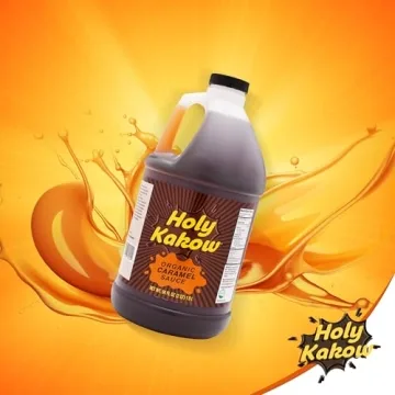 Holy Kakow Vegan Organic Caramel Sauce for Coffee & Desserts