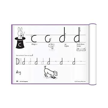 Kick Start Kindergarten Workbook for Letter Writing Fun