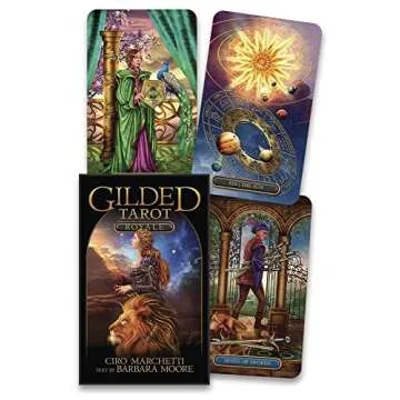 Gilded Tarot Royale Deck - Enchanting Visions and Smooth Handling