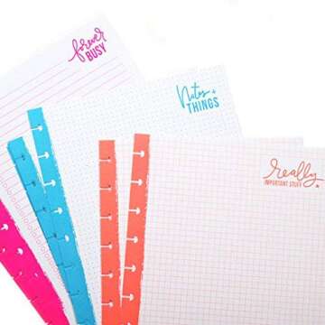 me & my BIG ideas The Happy Planner Paper, Forever Busy Neon