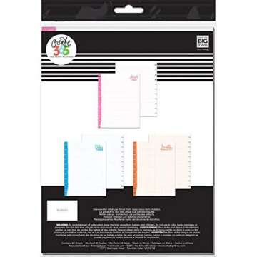 me & my BIG ideas The Happy Planner Paper, Forever Busy Neon