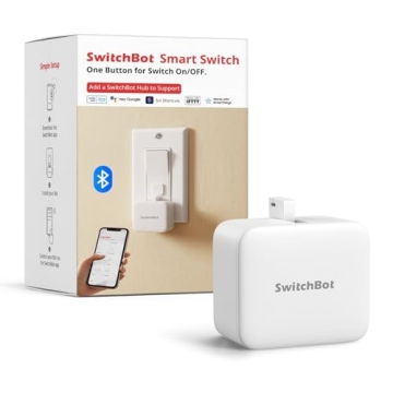 SwitchBot Smart Switch Button Pusher with Alexa Control