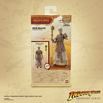 Indiana Jones 6-Inch René Belloq Figure - Collectible Action Toy