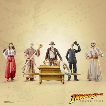 Indiana Jones 6-Inch René Belloq Figure - Collectible Action Toy