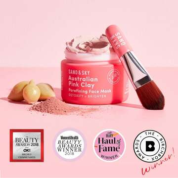 Pink Clay Pore Refining Mask for Clear Skin