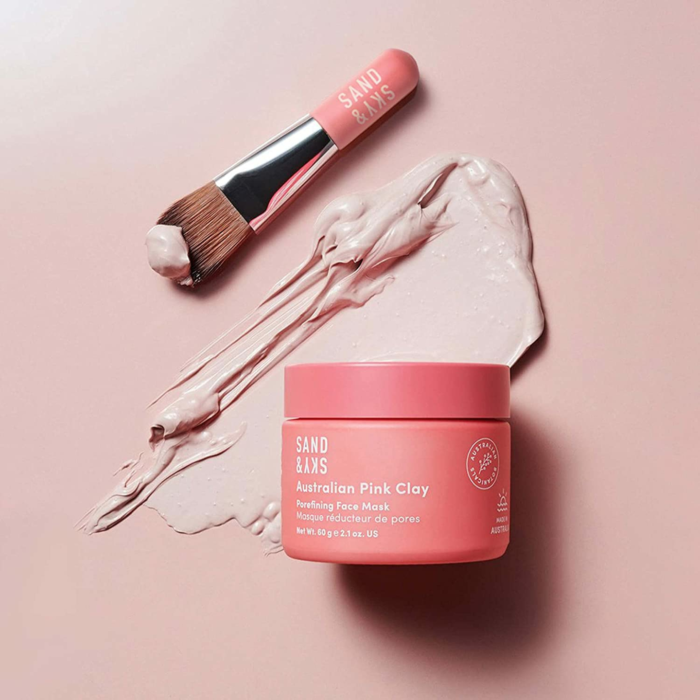 Pink Clay Pore Refining Mask for Clear Skin