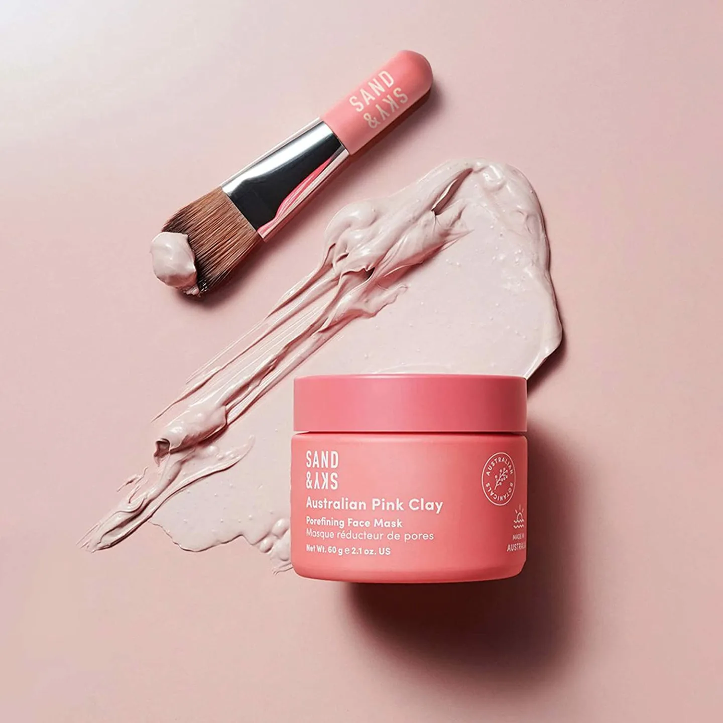 Pink Clay Pore Refining Mask for Clear Skin