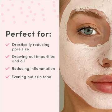 Pink Clay Pore Refining Mask for Clear Skin