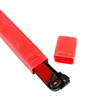 Beetoo Reflective Triple Triangle Car Warning Sign, Foldable Emergency Warning Triangles Breakdown Board, Safety Roadside Hazard Sign Warning Kit