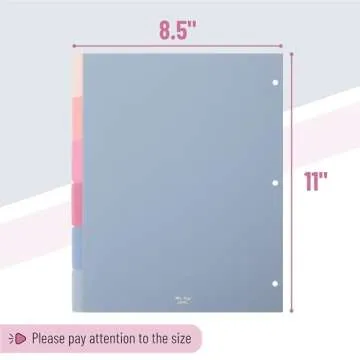 Mr. Pen Binder Dividers - Durable, Customizable Organization Tool