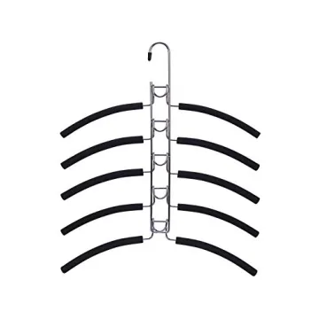 Nature Smile No Shoulder Bump Multiple Sweater Coat Clothes Hangers, Multi Layers Space Saving T Shi...