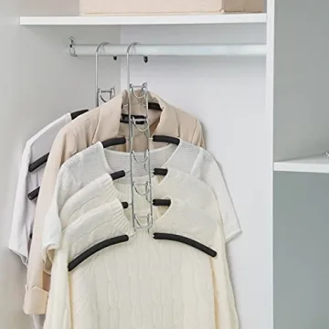 Space Saving Nature Smile Clothes Hangers for Wardrobe Organization